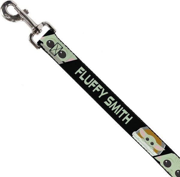 Buckle-Down Star Wars The Child Chibi Face Blocks Personalized Dog Leash slide 1 of 2
