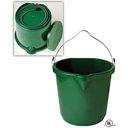 Farm Innovators Heated Flat-Back Bucket, 5-gal