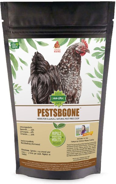 Pampered Chicken Mama PestsBGone Poultry Coop Herbs, 20-oz bag slide 1 of 8