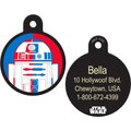 Quick-Tag Star Wars R2-D2 Red Blue Circle Personalized Dog & Cat ID Tag