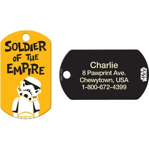 Soldier of the Empire Large Military Star Wars Pet ID Tag – Quick-Tag