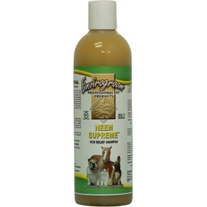 Envirogroom Neem Supreme 32:1 Dog & Cat Shampoo, 17-oz bottle