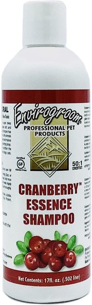 Envirogroom Cranberry Essence 50:1 Dog & Cat Shampoo, 17-oz bottle slide 1 of 1