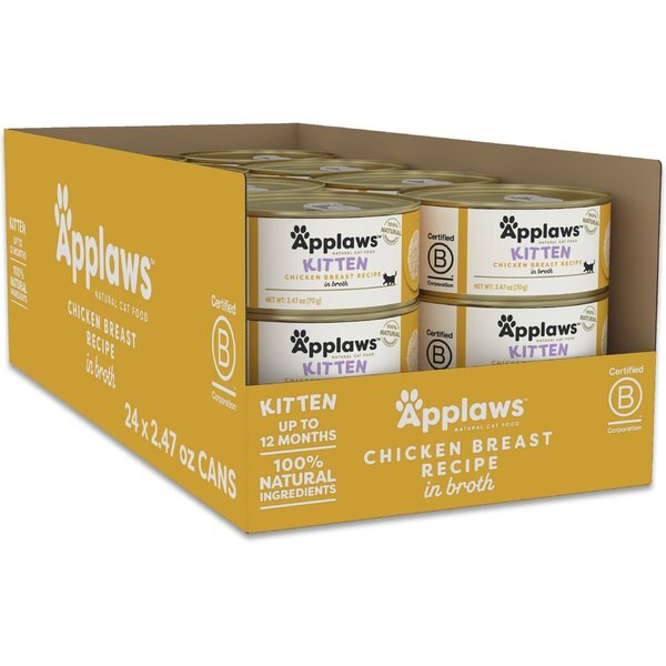 Applaws Chicken Breast in Broth Wet Kitten Food