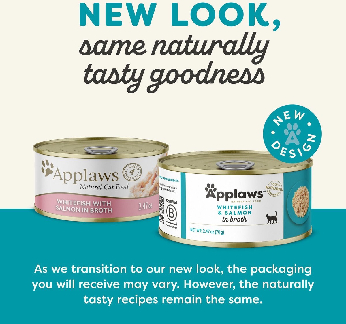 Applaws Whitefish with Salmon in Broth Wet Cat Food