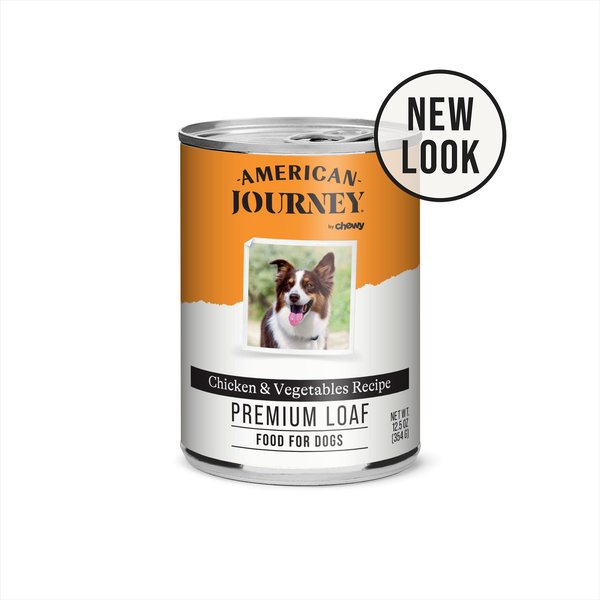American Journey Chicken & Vegetables Recipe Canned Dog Food, 12.5-oz, case of 12 slide 1 of 10