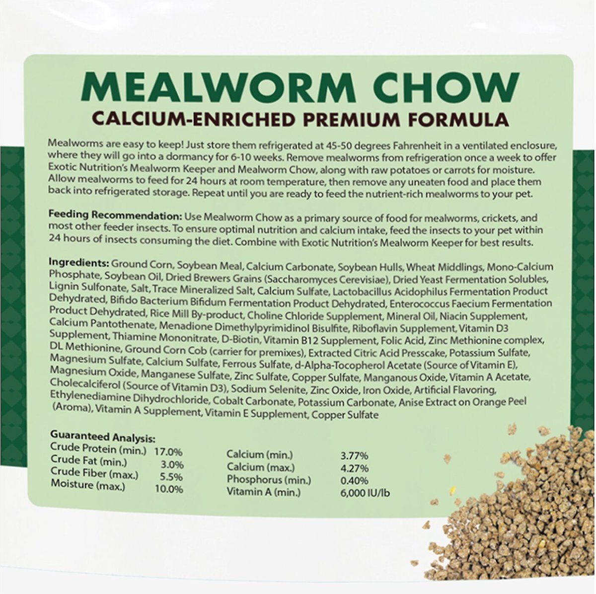 EXOTIC NUTRITION Small Animal Expanded Mealworm Breeder Kit