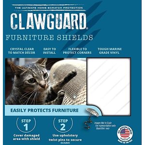 CLAWGUARD Furniture Scratch Shields, 2 count, X-Large