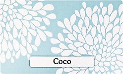 Drymate Rejuvenation Personalized Dog & Cat Placemat, Blue