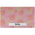 Drymate Rejuvenation Pink Flowers Personalized Dog & Cat Placemat