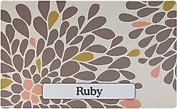 Drymate Personalized Dog & Cat Placemat, Kahopo Grey