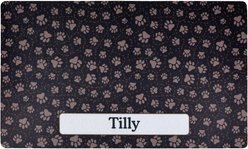 Drymate Paw Path Personalized Dog & Cat Placemat, Small