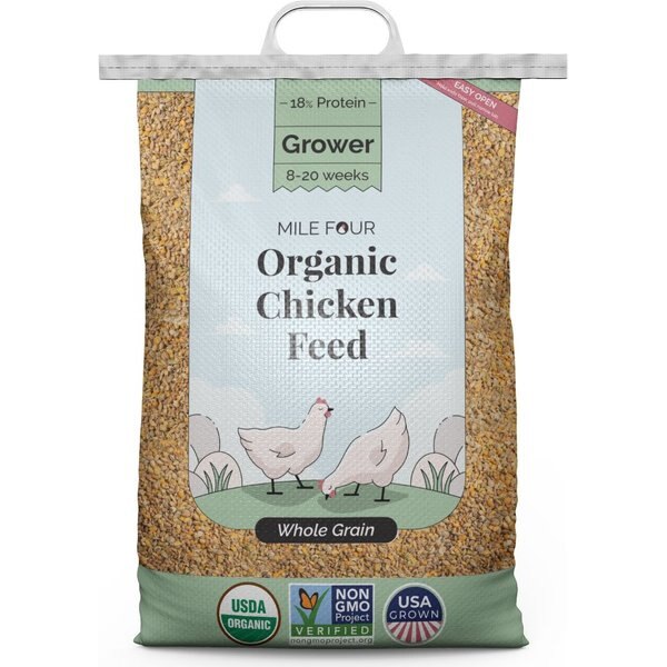 SCRATCH AND PECK FEEDS Naturally Free Organic Layer 16% Chicken & Duck ...