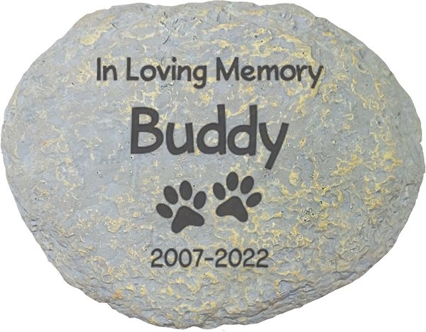 Frisco "In Loving Memory" Personalized Dog & Cat Memorial Garden Stone, Small slide 1 of 5