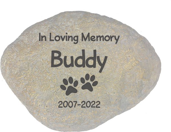Frisco "In Loving Memory" Personalized Dog & Cat Memorial Garden Stone, Large slide 1 of 5