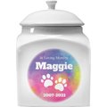 Frisco "In Loving Memory" Paw Print Personalized Urn