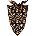 Frisco Candy Corn Personalized Dog & Cat Bandana, Large