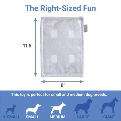 Show full view: Frisco Holiday Cookie Baking Sheet Plush Squeaky Dog Toy, 5 count slide 4 of 6