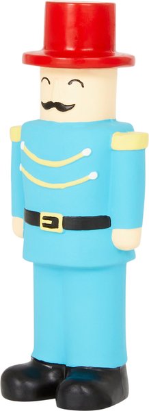 Frisco Holiday Nutcracker Latex Squeaky Dog Toy