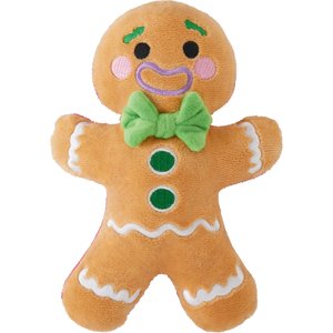 Frisco Holiday Gingerbread Man Hide & Seek Puzzle Plush Dog Toy