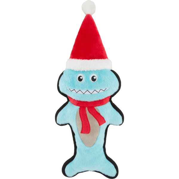 Frisco Holiday My First Hanukkah Reversible Bone Plush Squeaky Dog Toy