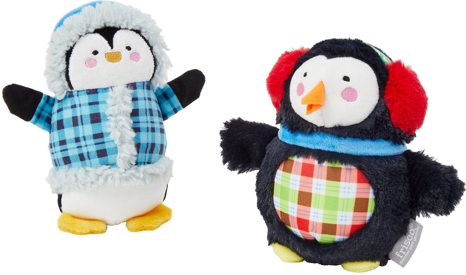Frisco Penguins Plush Squeaky Dog Toy
