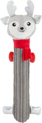 Frisco Holiday Reindeer Plush Squeaker Body Dog Toy