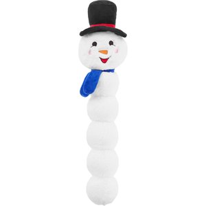 Frisco Holiday Snowman Plush Squeaky Dog Toy, Extra Long