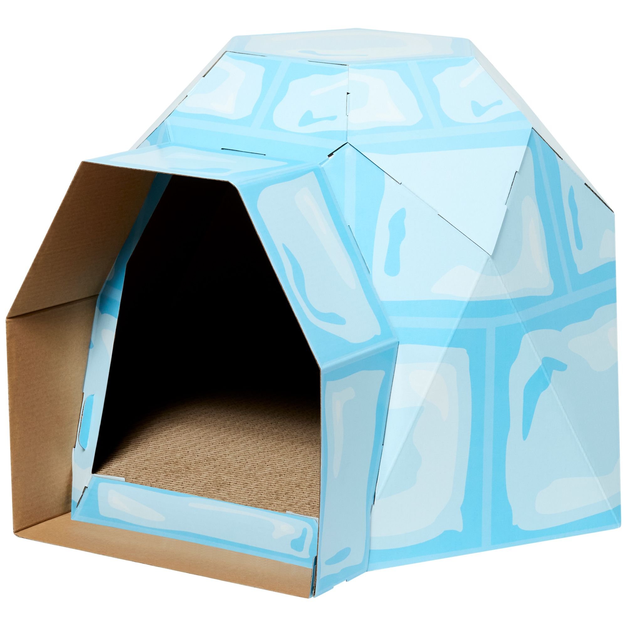 FRISCO Igloo Cardboard Cat House Customer Questions - Chewy.com