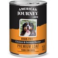 American Journey Chicken & Salmon Recipe Grain-Free Canned Dog Food, 12.5-oz, case of 12