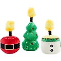 Frisco Holiday Candles Plush  Cat Toy With Catnip, 3 count