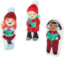 Frisco Holiday Carolers Plush Cat Toy with Catnip, 3 count