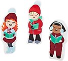 Frisco Holiday Carolers Plush Cat Toy with Catnip, 3 count