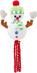 Frisco Naughty or Nice Snowman Reversible Plush Cat Toy with Catnip