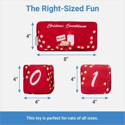Frisco Holiday Moveable Blocks Calendar 12 days Plush  Squeaky Dog Toy slide 2 of 3