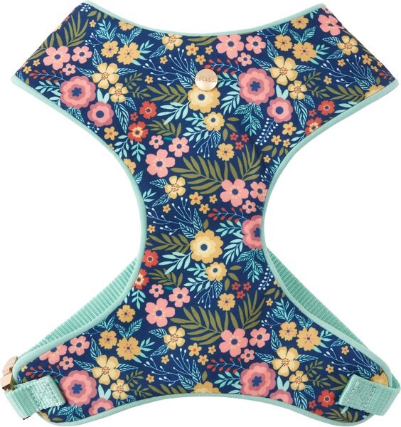 Discontinued FRISCO Fashion OverTheHead Harness, Tropical Floral, XSmall