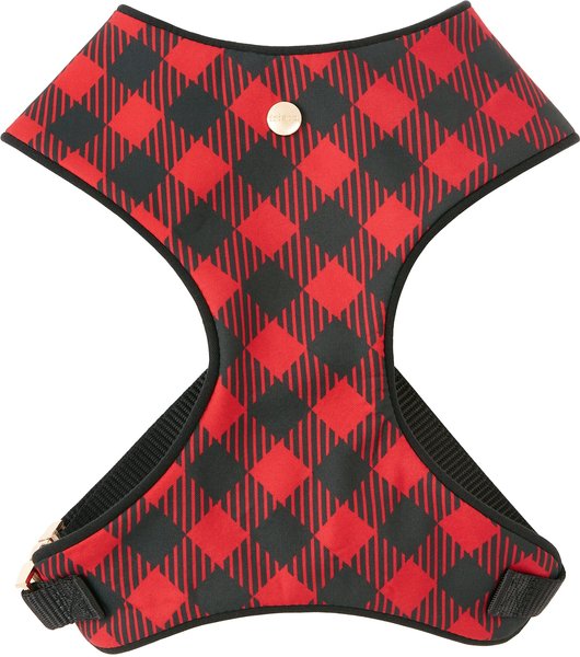 Frisco Fashion Over-The-Head Harness, Buffalo Plaid, Small slide 1 of 6