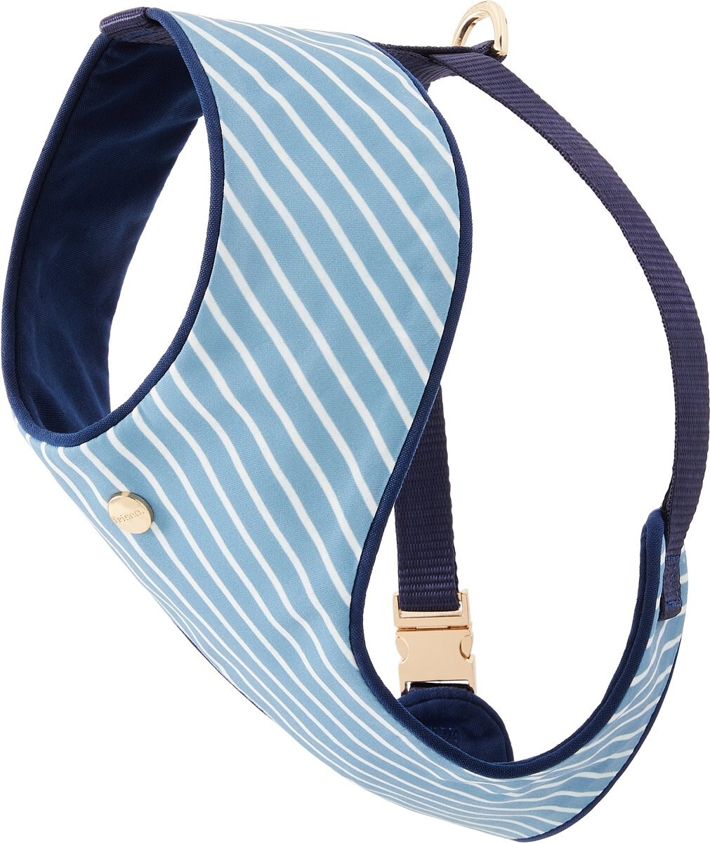 FRISCO Fashion OverTheHead Harness, Striped, Large