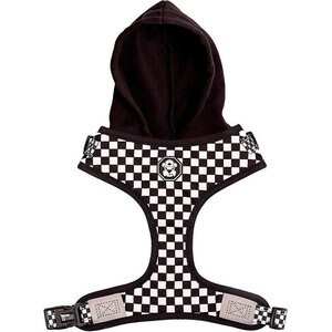 Fresh Pawz Checkerboard Hoodie Dog Harness, Medium