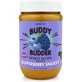 Bark Bistro Company Buddy Budder Superberry Snoot Peanut Butter Lickable Dog Treat, 17-oz jar
