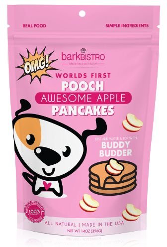 Bark Bistro Company Pooch Pancakes Awesome Apple Dog Treat, 14-oz bag slide 1 of 6