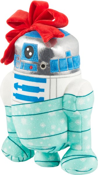 STAR WARS Holiday R2-D2 Plush Squeaky Dog Toy slide 1 of 3