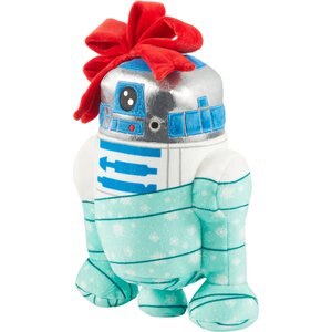 STAR WARS Holiday R2-D2 Plush Squeaky Dog Toy