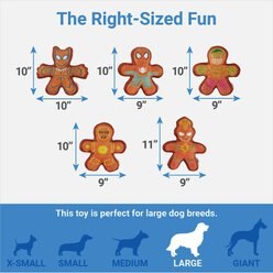 Marvel 's Holiday Black Panther, Captain Marvel, Hulk, Iron Man & Spider-Man Plush Squeaky Dog Toy, 5 count slide 2 of 3