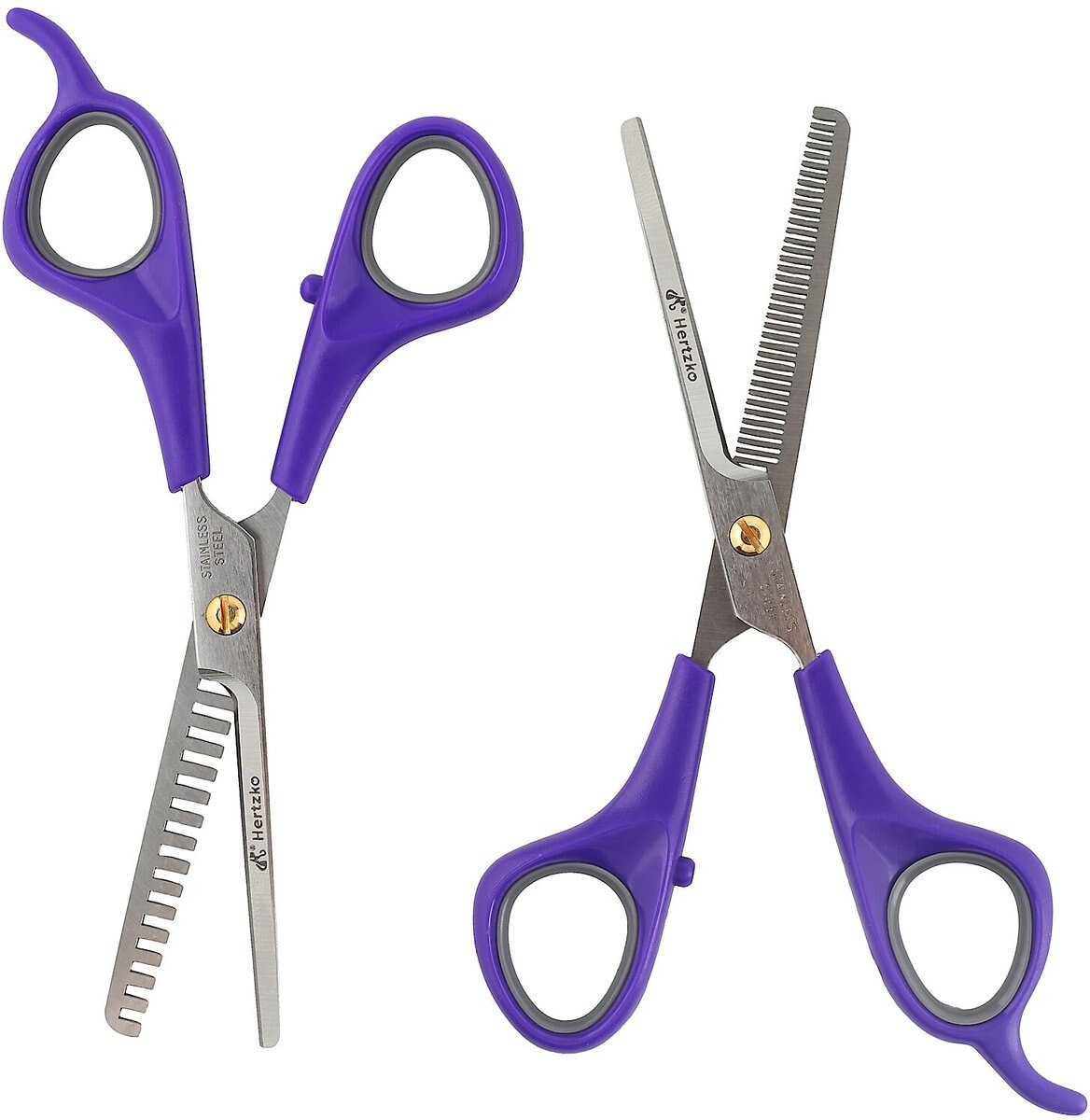 HERTZKO Dog & Cat Thinning Scissors Set