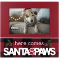 Malden International Designs "Here Comes Santa Paws" Holiday Picture Frame