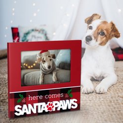 Malden International Designs "Here Comes Santa Paws" Holiday Picture Frame slide 2 of 4