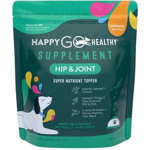 Happy Go Healthy Brilliant Bites Hip & Joint Large Breed Dog Supplement, 28-oz bag