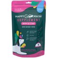 Happy Go Healthy Skin & Coat Standard Breed Dog Supplement, 60 Scoops
