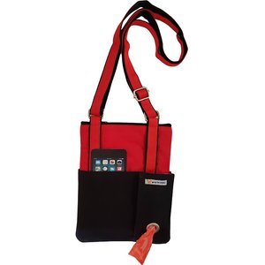 Goin' In Style! Dog Walker Bag, Red, 8" x 10"